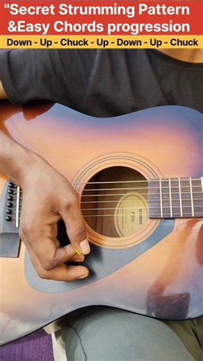 Secret Strumming Pattern & Easy Chord Progression For Beginners