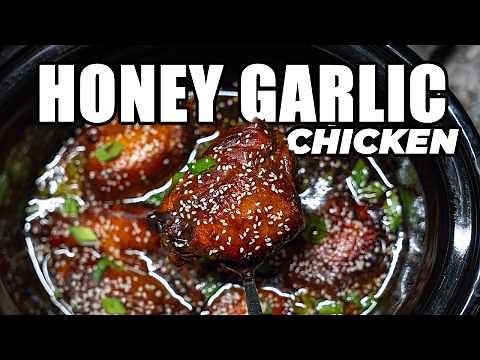 The BEST Crockpot Honey Garlic Chicken (Fall-Off-The-Bone Tender!)