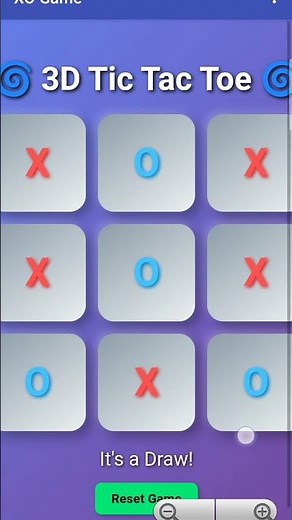 Xo Game App created with MIT.#shorts #xo