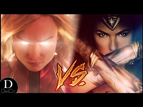 Wonder Woman VS Captain Marvel | Marvel VS DC | MCU vs DCEU | BATTLE ARENA