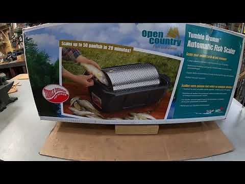 Open Country Electric Fish Scaler! Made in USA!
