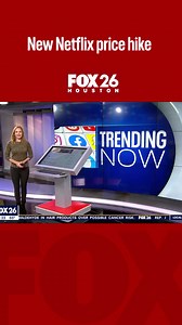 6.6K views · 28 reactions | Get ready for changes on Netflix! Starting immediately, the basic plan increases to $12 from $10, and premium subscribers will now pay $23 instead of $20. https://www.fox26houston.com/video/1298345 | FOX 26 Houston | Facebook