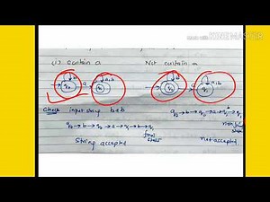 Construct a DFA that accepts strings that doesn't contain - a/ab/aba - lecture23/toc