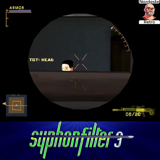 Jogo: Syphon Filter 2 - PS1 #SyphonFilter #playstation1 #ps1 | Nordeste Retrô