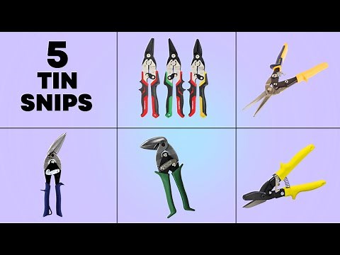 Top 5 Best Tin Snips 2026 | Metal Cutting Tools Reviewed