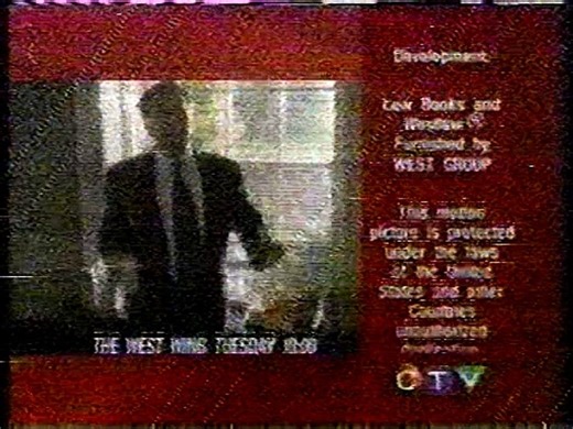 CTV Movie intro October 24 1999