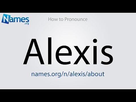 How to Pronounce Alexis