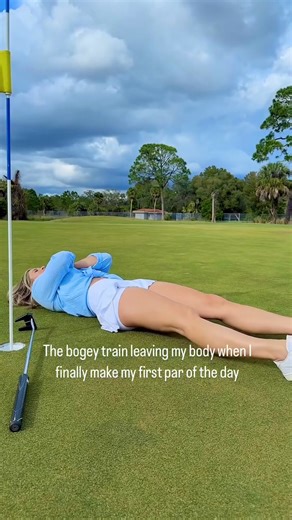 Hello hi - I’m finally here to play golf today. 🤗⛳️😂 #golf #golfhumor #golfbabe #golfer #par #karinhart | Karin Hart