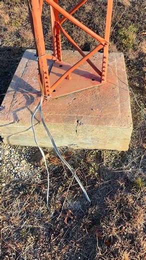 VCTowers on Instagram: "This is where tower inspections get uncomfortable. Severe cracking on all four sides of a foundation, wrapping the perimeter and running down the faces. That pattern usually means the cracking continues below grade, where you can’t see it—and that’s where the real concern starts. This tower is over 40 years old and was likely installed before modern TIA-222 standards and current commercial tower foundation design criteria. Over time, soil movement, freeze–thaw cycles, and