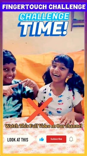 Finger Touch Challenge 06 #shorts #kidschallenge #challenge