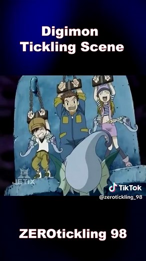 Digimon Frontier Tickle Scene #feet #tickle #anime #cosquillas #pies #cosquillasenlospies