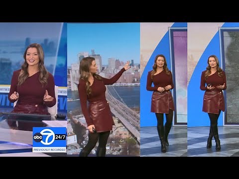 Dani Beckstrom for ABC7 Eyewitness News with the morning Weather report for December 1, 2025