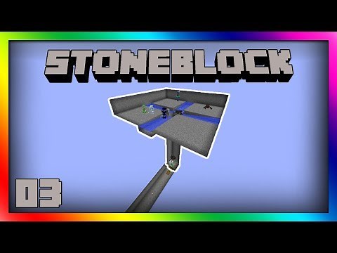 Stoneblock - Super OP Mob Farm!!! Episode 3 [Modded Minecraft 1.12]