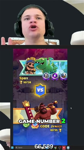 Clash Royale: Evo Dart Wipes Golems! FAST Deck Strategy! #shorts