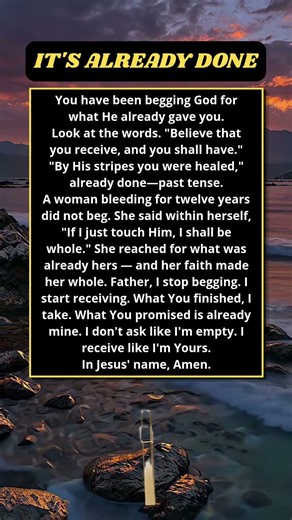 LET'S PRAY — Miracle Healing Prayer| Prayer for Today #shorts #prayer