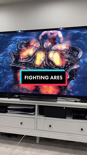 Ares Fighting: Mythological Battle of the God of War