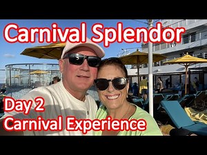 Carnival Splendor Getaway Short Cruise - Day 2 Serenity, Thermal Suite and Piano Bar