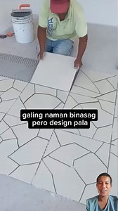 Galing naman ng technique ni kuya mag kabit ng tiles Binasag nya para maging design #tiledesign #construction #tilestyle #tiles #tileinstallation #constructionlife #nicedesign #reels #fypシ゚ | koyli Tv