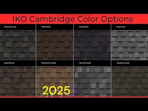 "2025 IKO Cambridge Shingle Colors – See What’s New!"