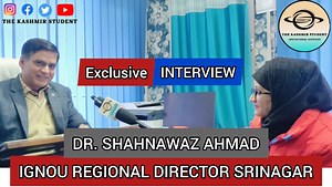 2.8K views · 65 reactions | Watch - Exclusive Interview with Dr. Shahnawaz Ahmad (IGNOU REGIONAL DIRECTOR, SRINAGAR) Host: Zabreen Ashaq - IGNOU Regional Centre, Srinagar - LSC 30039 GCW,M.A.Road,Sgr - IGNOU 1202 Amar Singh College - Indira Gandhi National Open University | The Kashmir Student | Facebook