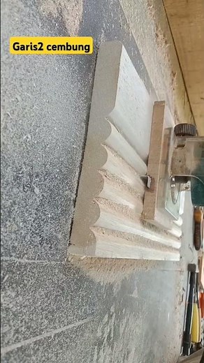 Creating a convex line pattern