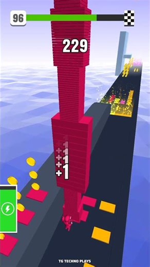 Colour Stack Run Lvl 96 - Speed + Strategy = Victory 🏆 #trending #shorts #youtubeshorts #games