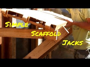 Simple Scaffold Jacks DIY