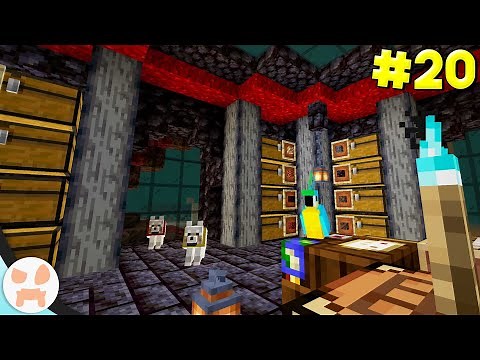 NETHER STORAGE ROOM! | Minecraft 1.16 Nether Survival (Ep. 20)