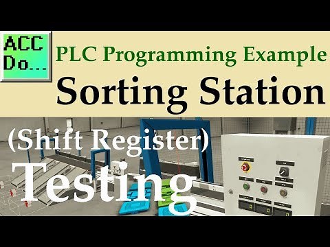 Master PLC Sorting with Shift Registers - Real Factory Demo