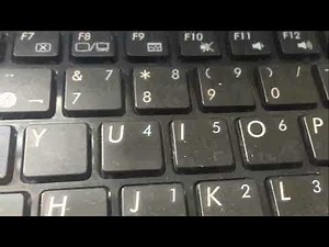 tutorial num lock ativado teclado desconfigurado