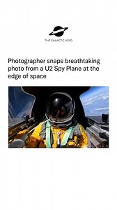 Photographer Blair Bunting captured awe-inspiring images from a U-2 spy plane at an altitude of 70,000 feet, near the edge of space. This ambitious project demanded months of rigorous training to prepare for the harsh conditions, including wearing a full pressure suit and maneuvering cameras within the tight confines of the cockpit. The result? Stunning views of Earth from an unparalleled high-altitude perspective. 🌍 Credit: Blair Bunting @blair.bunting | The Galactic Void
