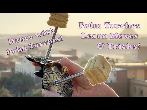 Palm Torch Spinning - Lotus Palm Torch Moves & Beginner Tricks