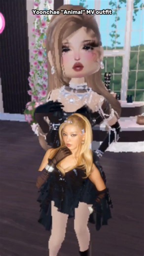 KATSEYE Yoonchae "Animal" MV OUTFIT #dresstoimpress #dti #katseye
