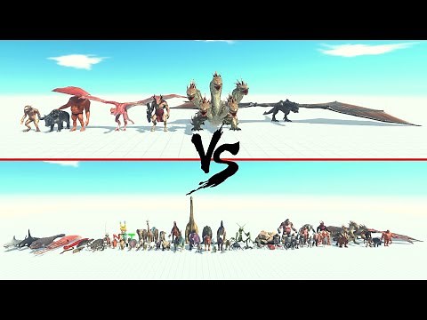 Fantasy Vs All Units ARBS | Animal Revolt Battle Simulator