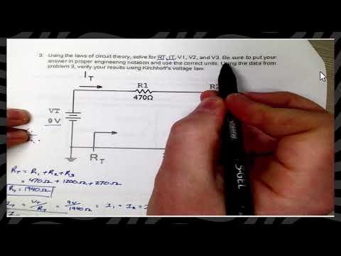 Series Circuit Theory Explained and Demonstrated