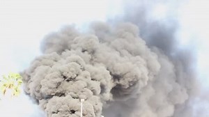 House Fire-flames Heavy Smoke Stock Footage Video (100% Royalty-free) 6377975 | Shutterstock