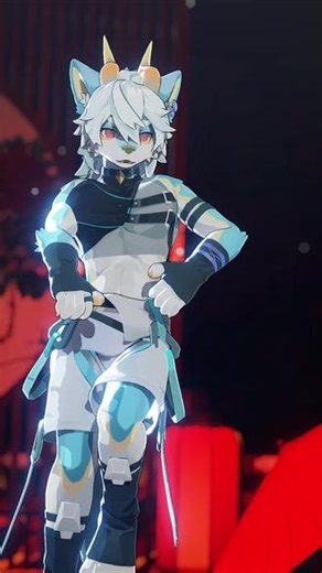 一键去皮是对的 视频制作：﻿Lac不想学习﻿【Model】Model Created by _Murky_rigged and fixed by DesmondChanPrototype design by viosgit借物表详见视频末#兽设 #幻想生物 #兽人控 #furry兽人 #furry