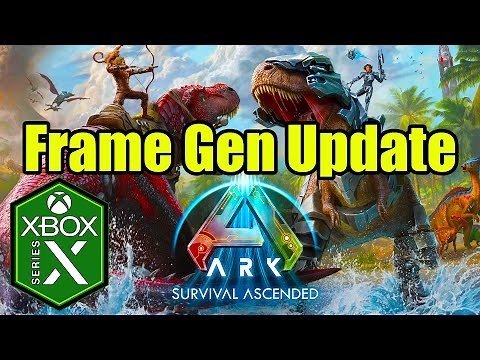 Ark Survival Ascended Xbox Series X Gameplay [Frame Gen Update] [Optimized] [Ray Tracing] Game Pass