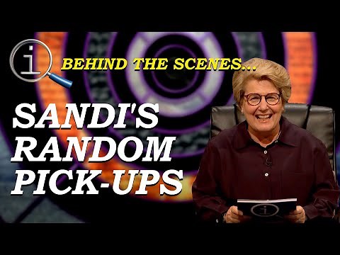 QI Behind The Scenes | Sandi's Random Pick-Ups