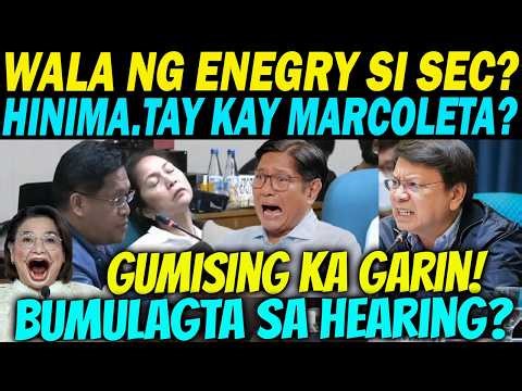 KAKAPASOK LANG! BAGSAK SI GARIN KAY MARCOLETA ! BBM RESIGN NOW !