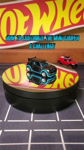 How To Customize The Mini Cooper S Challenge #hotwheels #diecast #custom #shorts #minicooper