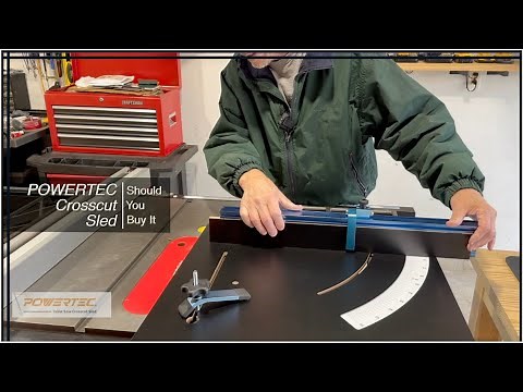 POWERTEC Crosscut Sled - Should You Buy It