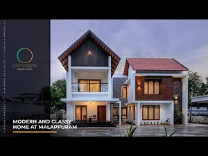 Modern and classy Home at Malappuram | Concepts Design Studio