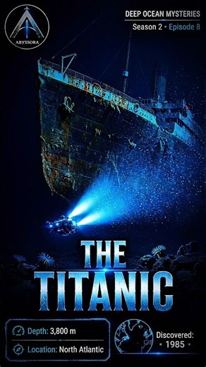 The Titanic Today | What Remains After 100 Years? | S2 E8 #titanic #shorts #titanicartefacts