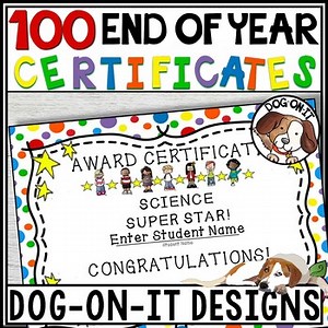 Editable Awards and Certificates