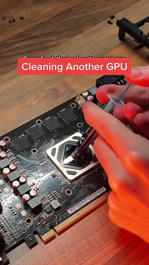 Cleaning and Fixing an Overheating GPU with Hy880 Thermal Paste