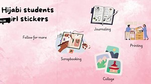 Islamic Stickers; Muslim Stickers; Islamic Art; Ramadan Stickers; Islamic Gifts; Hijabi Stickers; Student Stickers, Scrapbooking - Etsy