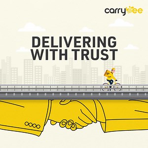 Your package, our responsibility! A package is not just an item; it carries emotions, dreams, and promises. At CarryBee, we promise to deliver every parcel with care, security, and trust. Because you believe in us, and we honor that trust! #DeliveringWithTrust #CarryBee | CarryBee