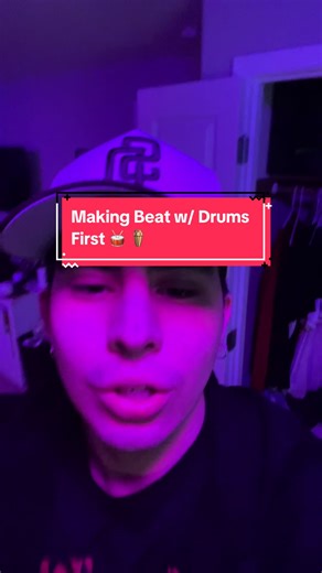 Charlie Poop making a beat with drums first 🥁 #producer #flstudio #westcoast