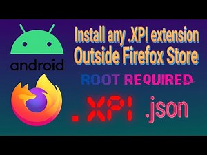 Install ANY .Xpi extension on Firefox Android | ROOT REQUIRED | NO Downgrade 2023